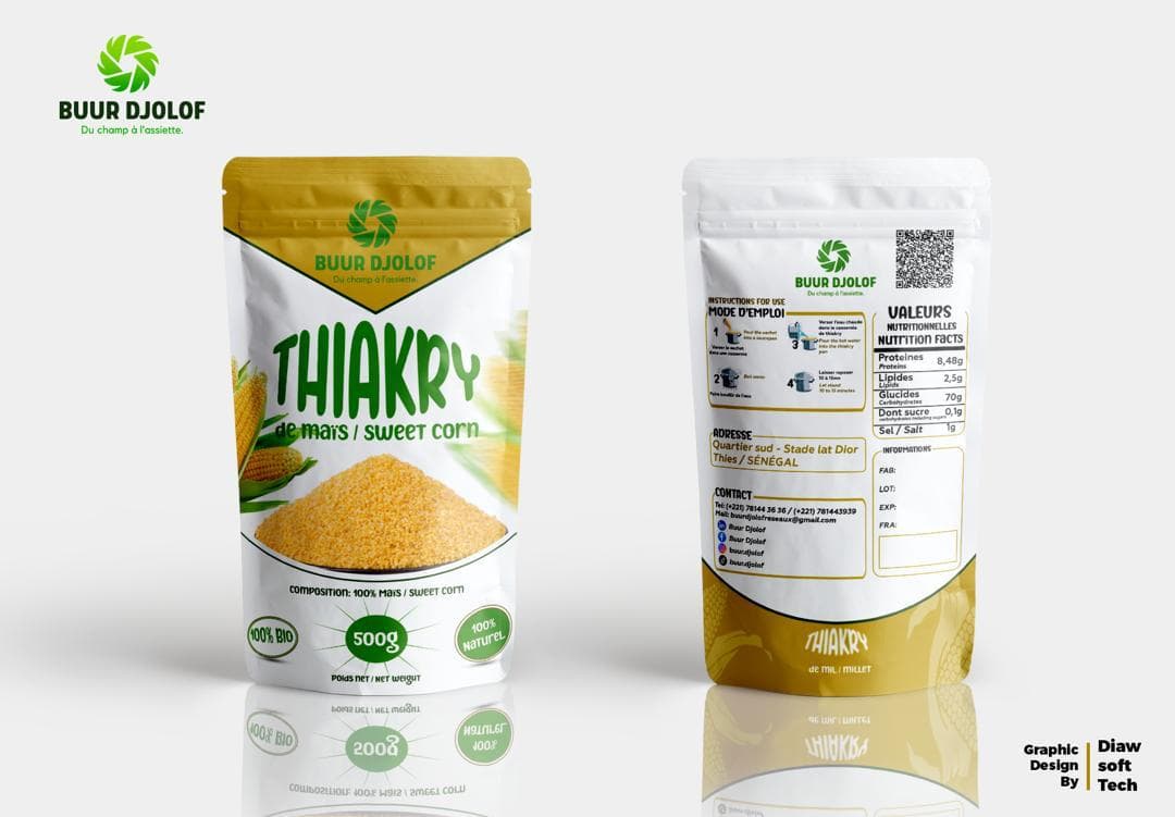 Thiakry de maïs (500g)