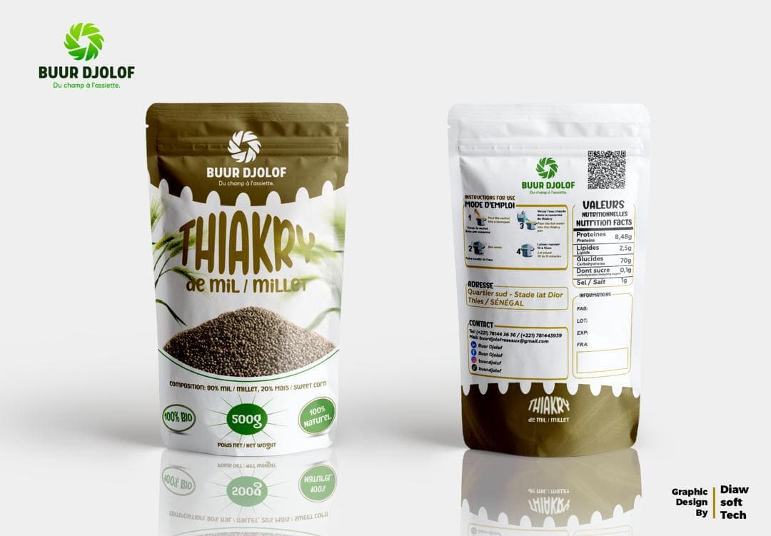 Thiakry de mil (500g)