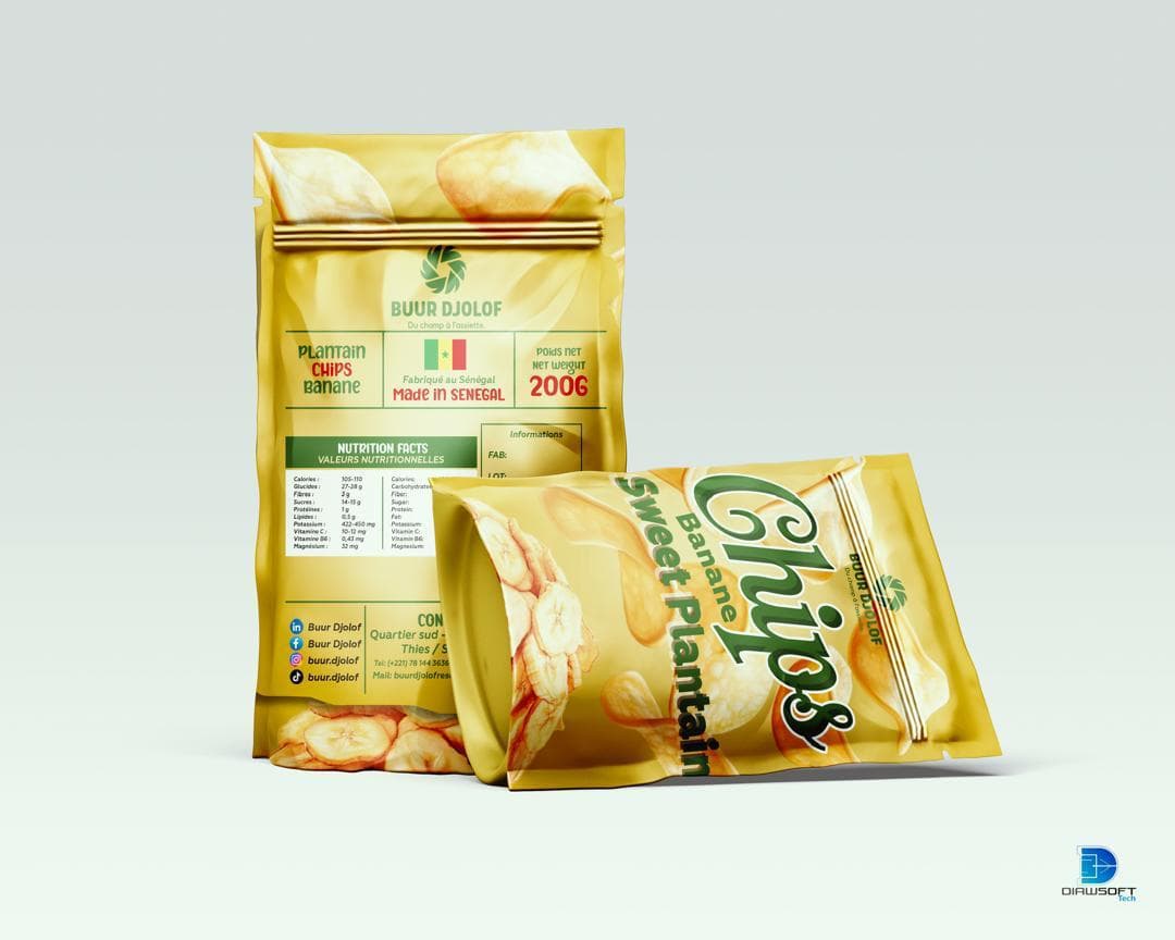 Chips Plantain Banane (200g)